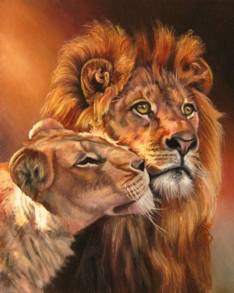 Картина по номерам Brushme SH7279 Нежные Чувства 40x50 см (19591)