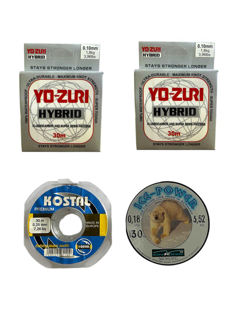 Набір для зимової риболовлі № 4 вудки 4 шт./з ліскою/поплавцями/блешнями (2036747187) - фото 6 Набір для зимової риболовлі № 4 вудки 4 шт./з ліскою/поплавцями/блешнями (2036747187) - фото 6