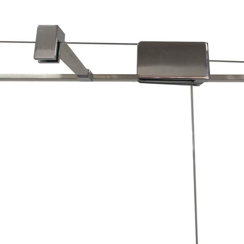 Душевая кабина без поддона KOER SR SC02-120x90x200-TR-01 прозрачное стекло Easy Clean 8 мм Хром (KR5354) - фото 6 Душевая кабина без поддона KOER SR SC02-120x90x200-TR-01 прозрачное стекло Easy Clean 8 мм Хром (KR5354) - фото 6