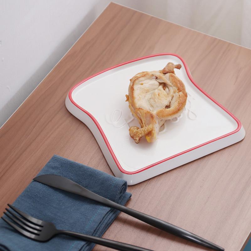 Тарелка керамическая 6736 17,5х16 см Красный (4356273) - фото 2 Тарелка керамическая 6736 17,5х16 см Красный (4356273) - фото 2