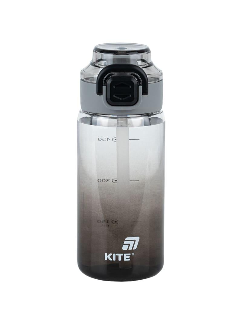 Бутылка KITE для воды 600 мл Черный (K25-1212-1)