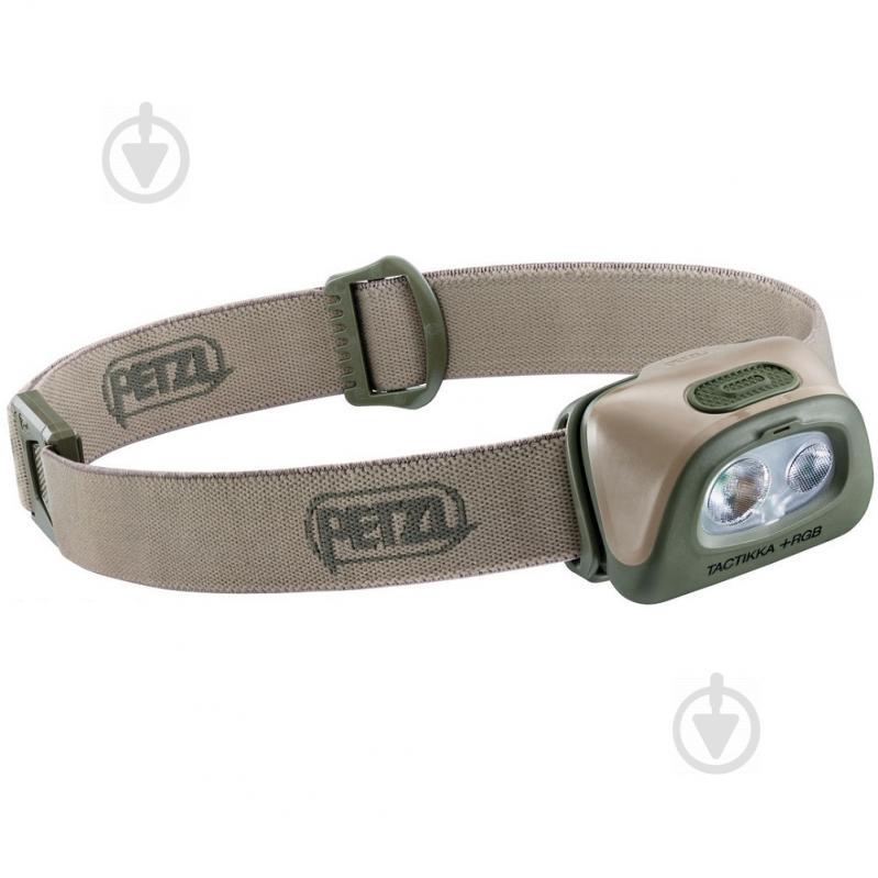 Ліхтар Petzl Tactikka Plus RGB 350lm Desert (1052-E089FA02)