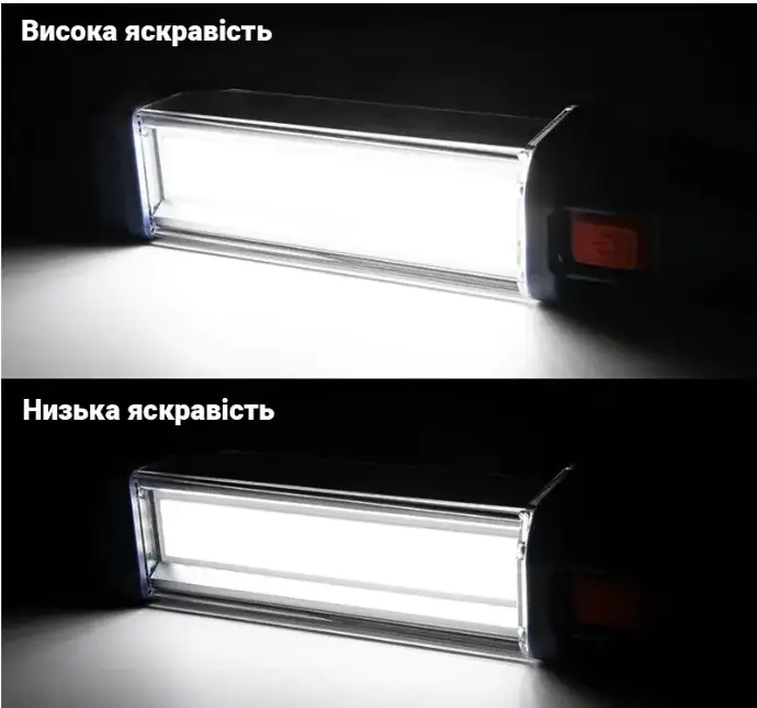 Ліхтар-лампа Worklight ZJ-8899 з магнітним кріпленням та рухомим гаком - фото 2