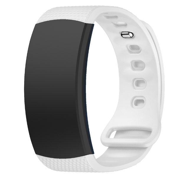 Силиконовый ремешок Primo для фитнес браслета Samsung Gear Fit 2/Fit 2 Pro White (977411471)