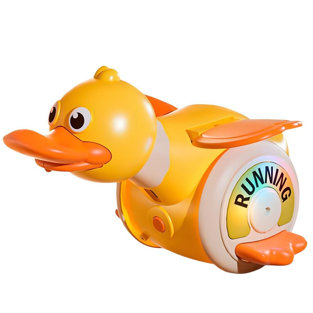 Интерактивная игрушка электрическая Утка с подсветкой и звуком (35235688)