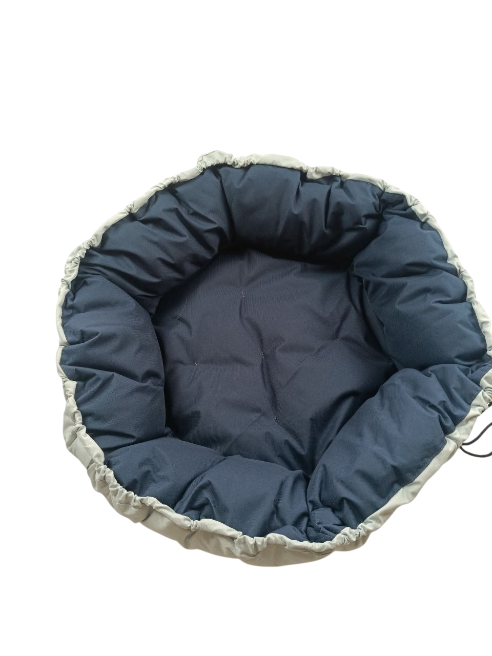 Лежанка для собак и кошек 90х90 см Бело-синий (1550) - фото 3 Лежанка для собак и кошек 90х90 см Бело-синий (1550) - фото 3