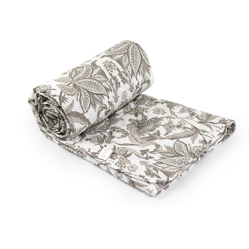 Ковдра Руно Luxury вовняна бязь легка 200x220 см Бежевий (22638)