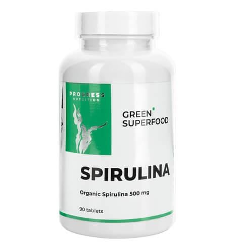 Спирулина Progress Spirulina 500 мг 90 табл. (PN-5395)