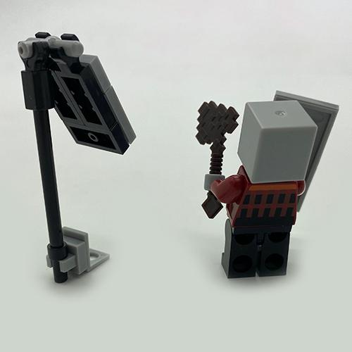 Конструктор фигурка iBlock Captain Minecraft 4,5 см - фото 2