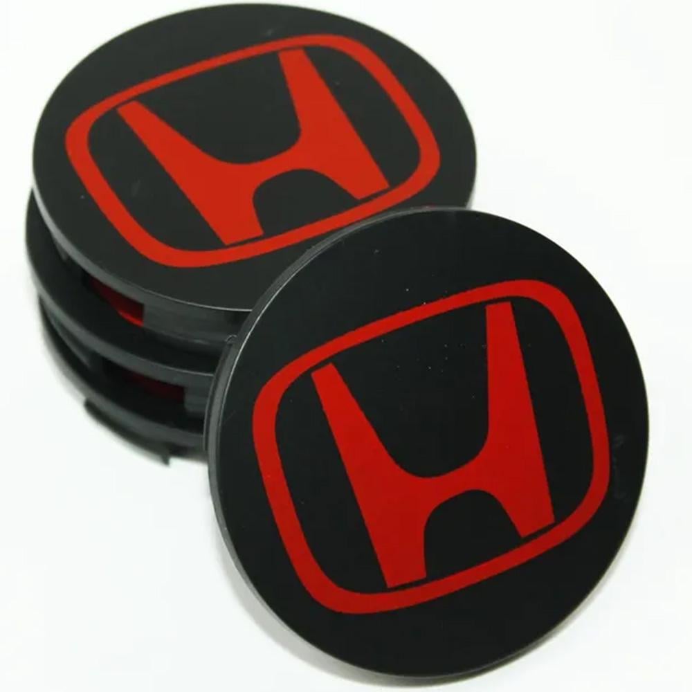 Заглушки колпачки Honda для литых дисков 4 шт. Черный (l1033-FULL)