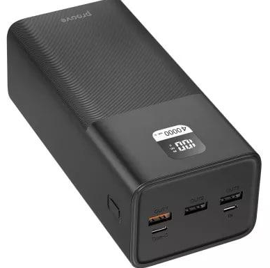 Повербанк Proove Giant Lite 40000 mAh 22,5W с быстрой зарядкой Black (PBGI20312201) - фото 5