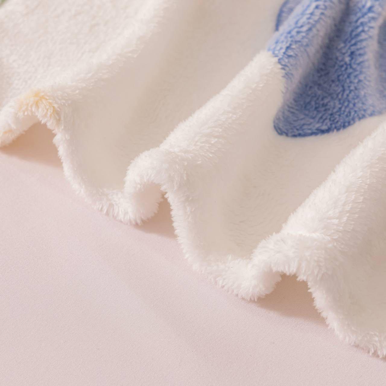 Плед-покривало Malloory Home Плюшевий з мікрофібри Веселка 200x230 см Різнокольоровий (1873-8) - фото 4