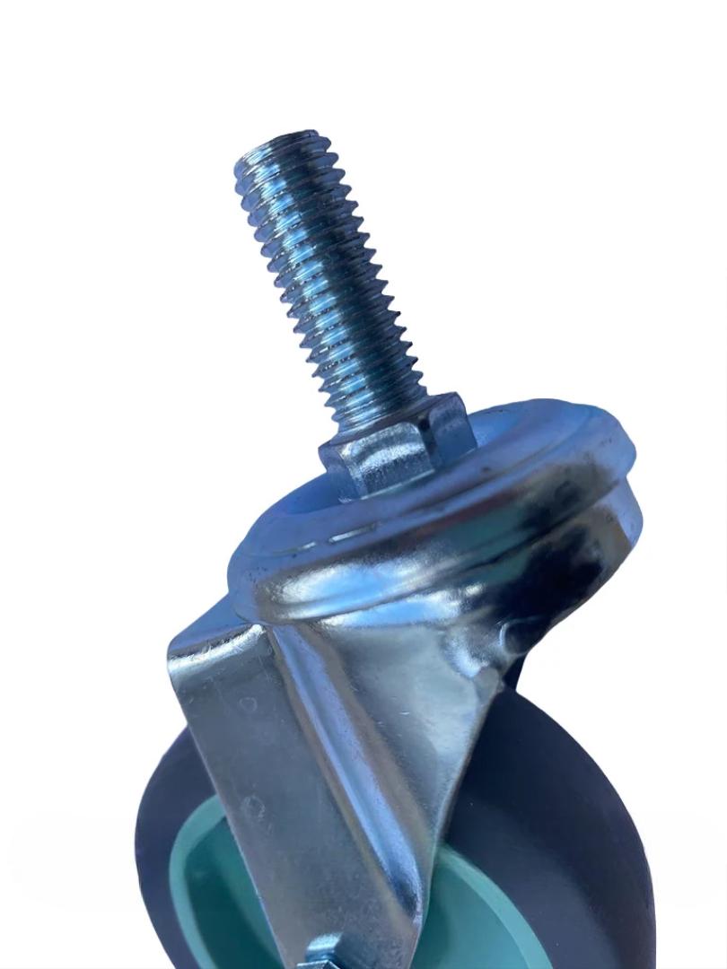 Колесо поворотное М12 с болтом 75 мм (1850991564) - фото 3