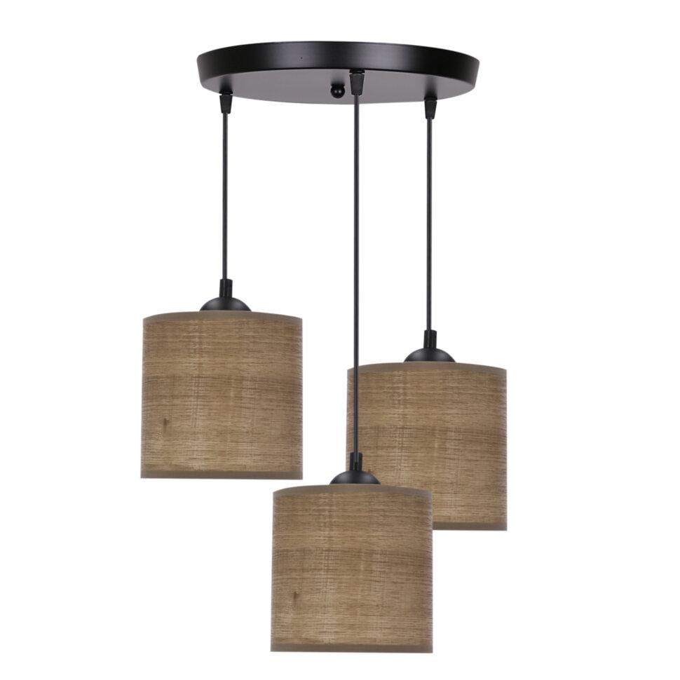 Люстра Candellux Legno 40x100 см Черный (33-18342)
