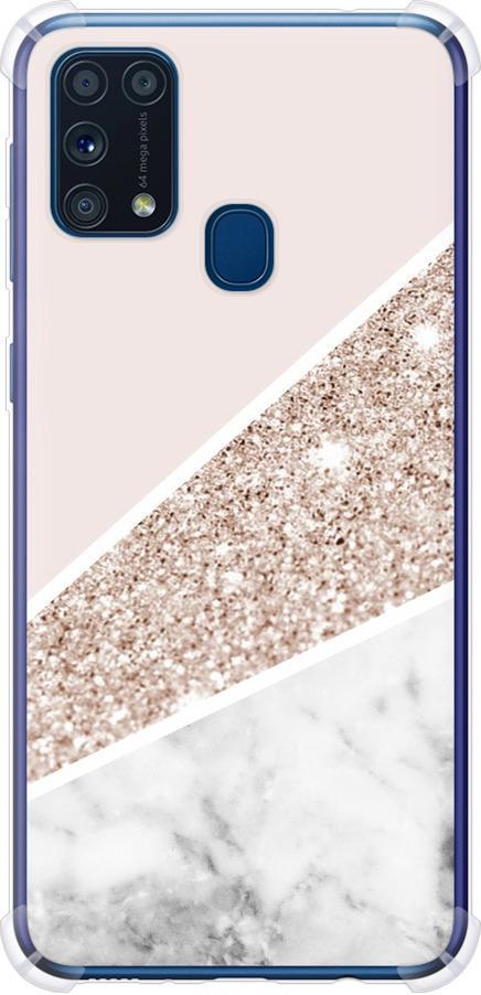 Чехол на Samsung Galaxy M31 M315F Пастельный мрамор (4342sp-1907-42517)