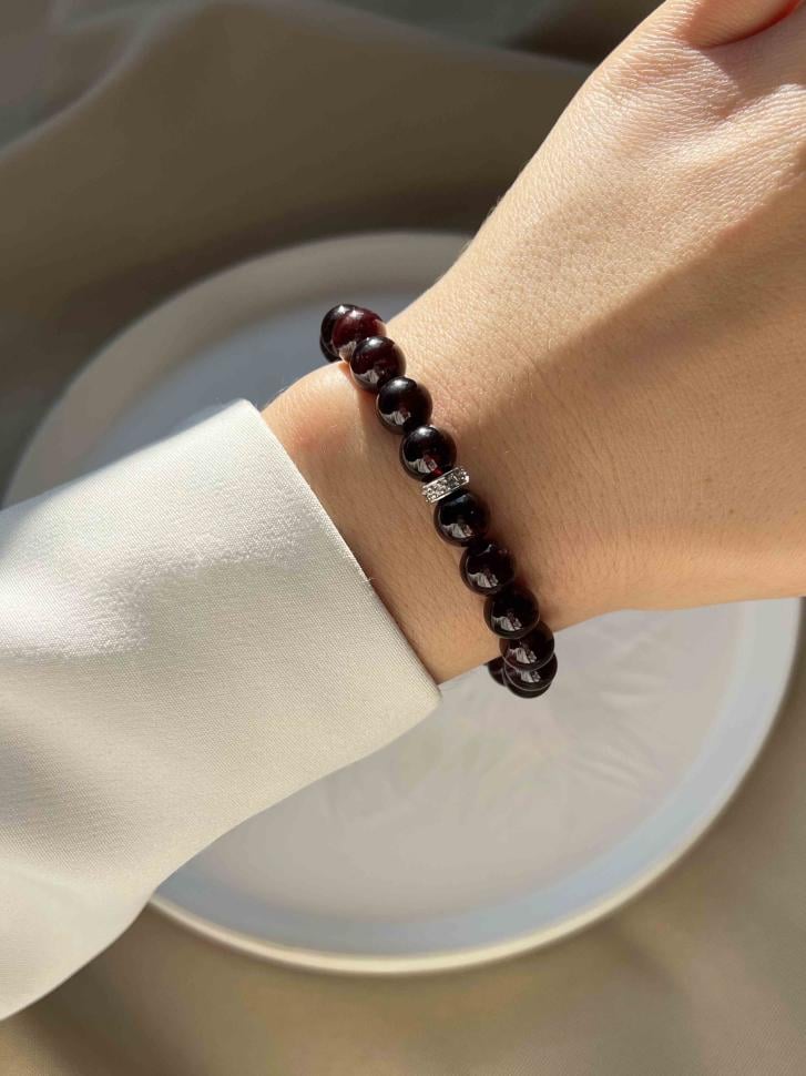 Браслет гранатовый (4981)