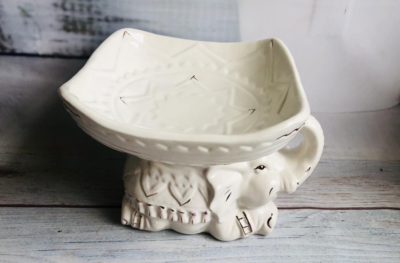 Конфетница Ажур 19х25х21 см Белый с золотом (1418667020) - фото 2 Конфетница Ажур 19х25х21 см Белый с золотом (1418667020) - фото 2