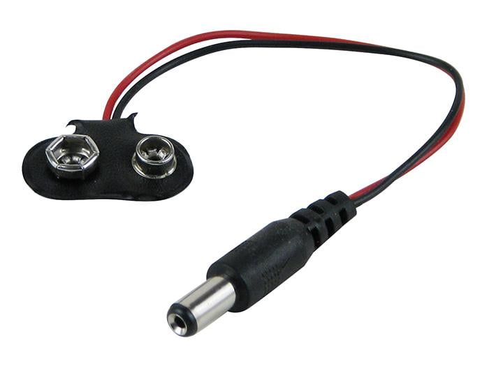 Разъем для батарейки Крона штекер 5.5/2.1 Разъем для батарейки Крона штекер 5.5/2.1