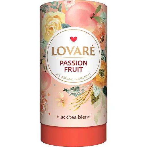 Чай Lovare Страстный фрукт 80 г картонный тубус (lov1009)