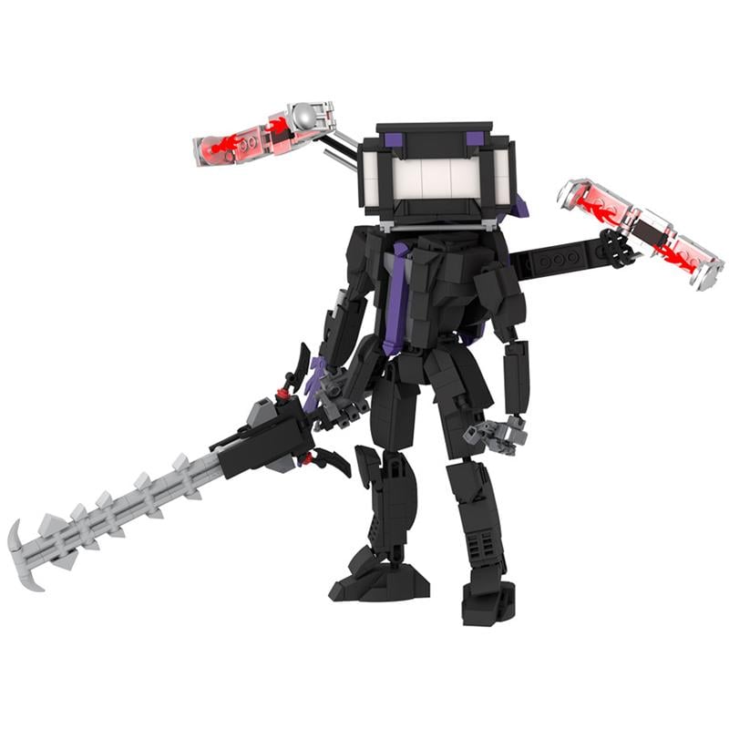 Конструктор детский Скибиди Туалет Ender TV Man Титан из вселенной 621 дет. (арт EPC15106M)