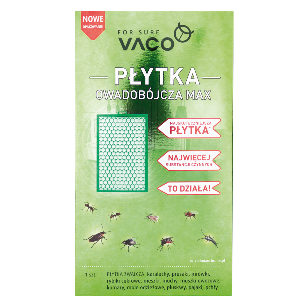 Пластина VACO MAX інсектицидна (DV30)