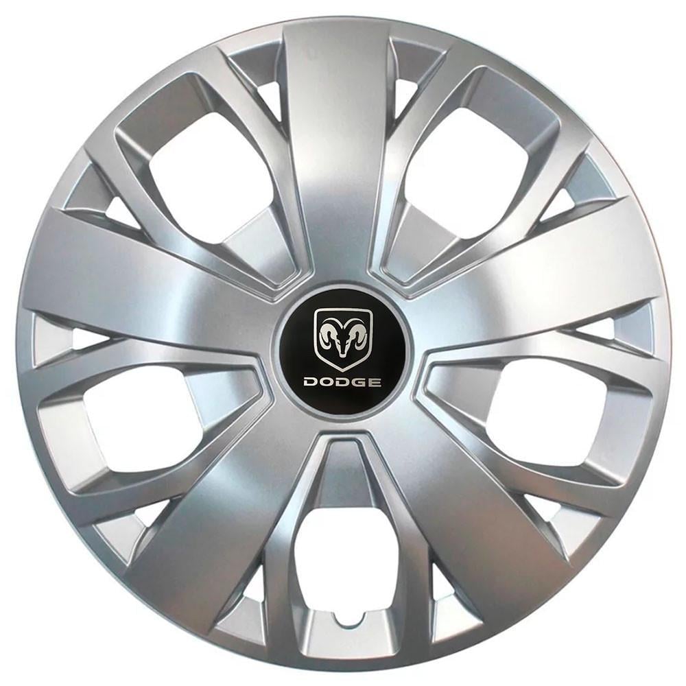 Колпаки SJS с логотипом Dodge 420 R16 4 шт. Серебряный (31005751)