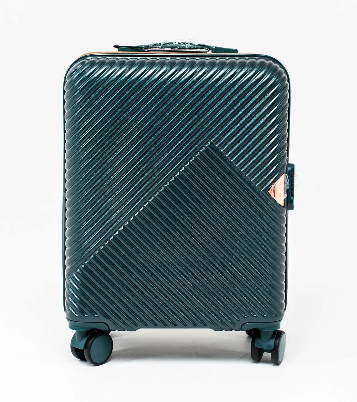 Чемодан Wings WN01 пластиковый маленький ручная кладь 33 л Темно-зеленый Чемодан Wings WN01 пластиковый маленький ручная кладь 33 л Темно-зеленый