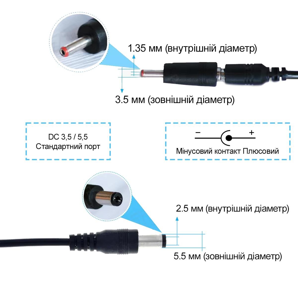 Кабель питания для роутера USB 5V DC 9/12V с переключателем (KWS-912V) - фото 5