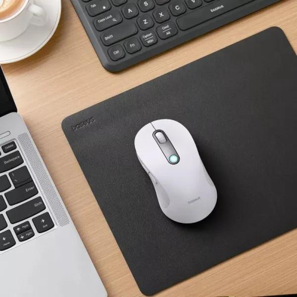 Компьютерная мышка BASEUS F02 Ergonomic Wireless Mouse White (B01055505211-01) - фото 5