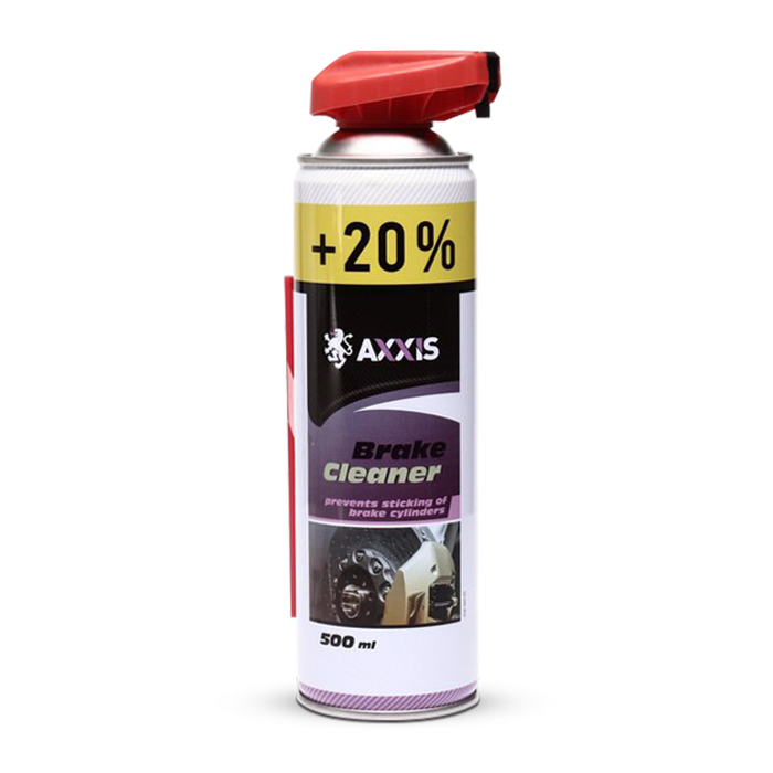 Очисник гальмівної системи та зчеплення Axxis Brake Cleaner 500 мл + 20 ° (VSB-060 + 20)