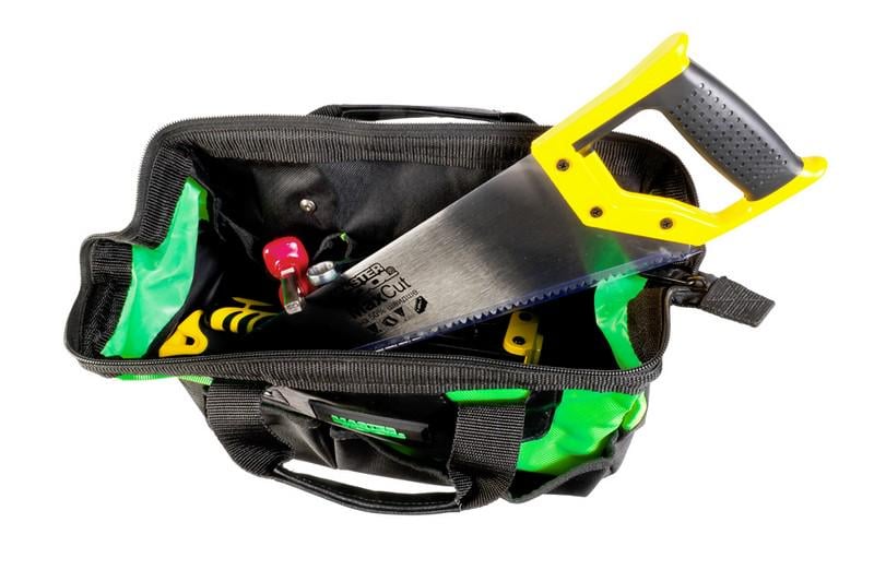 Сумка для инструментов Mastertool 1680 DEN 8 карманов пластиковое дно 360х210х260 мм (79-1914) - фото 8 Сумка для инструментов Mastertool 1680 DEN 8 карманов пластиковое дно 360х210х260 мм (79-1914) - фото 8