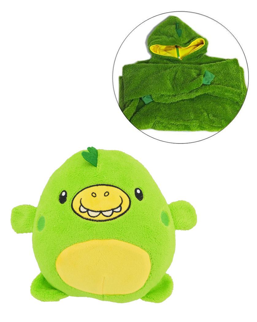 Дитячий худі-трансформер Huggle Pets дракончик Green (10183) - фото 4