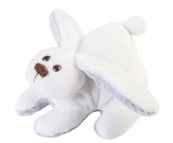 М'яка іграшка Tigres Зайчик Сніжок 21 см (ЗА-0046)