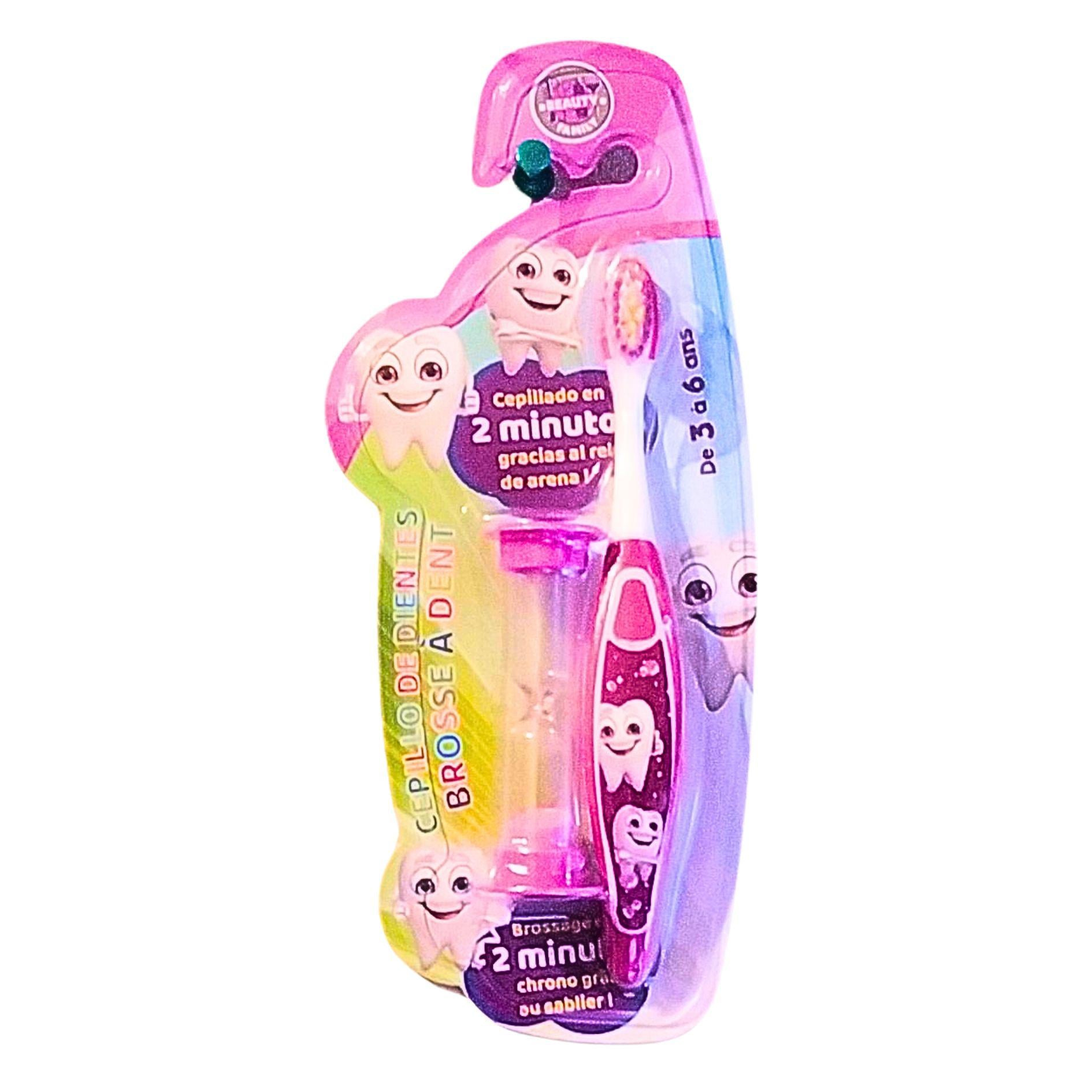 Зубная детская щетка с часами 2 Minutos от 3 до 6 лет Розовый Зубная детская щетка с часами 2 Minutos от 3 до 6 лет Розовый