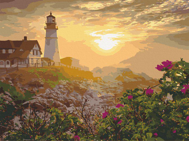 Картина по номерам ART CRAFT Маяк в Портленде США 40х50 см (10549-АС)