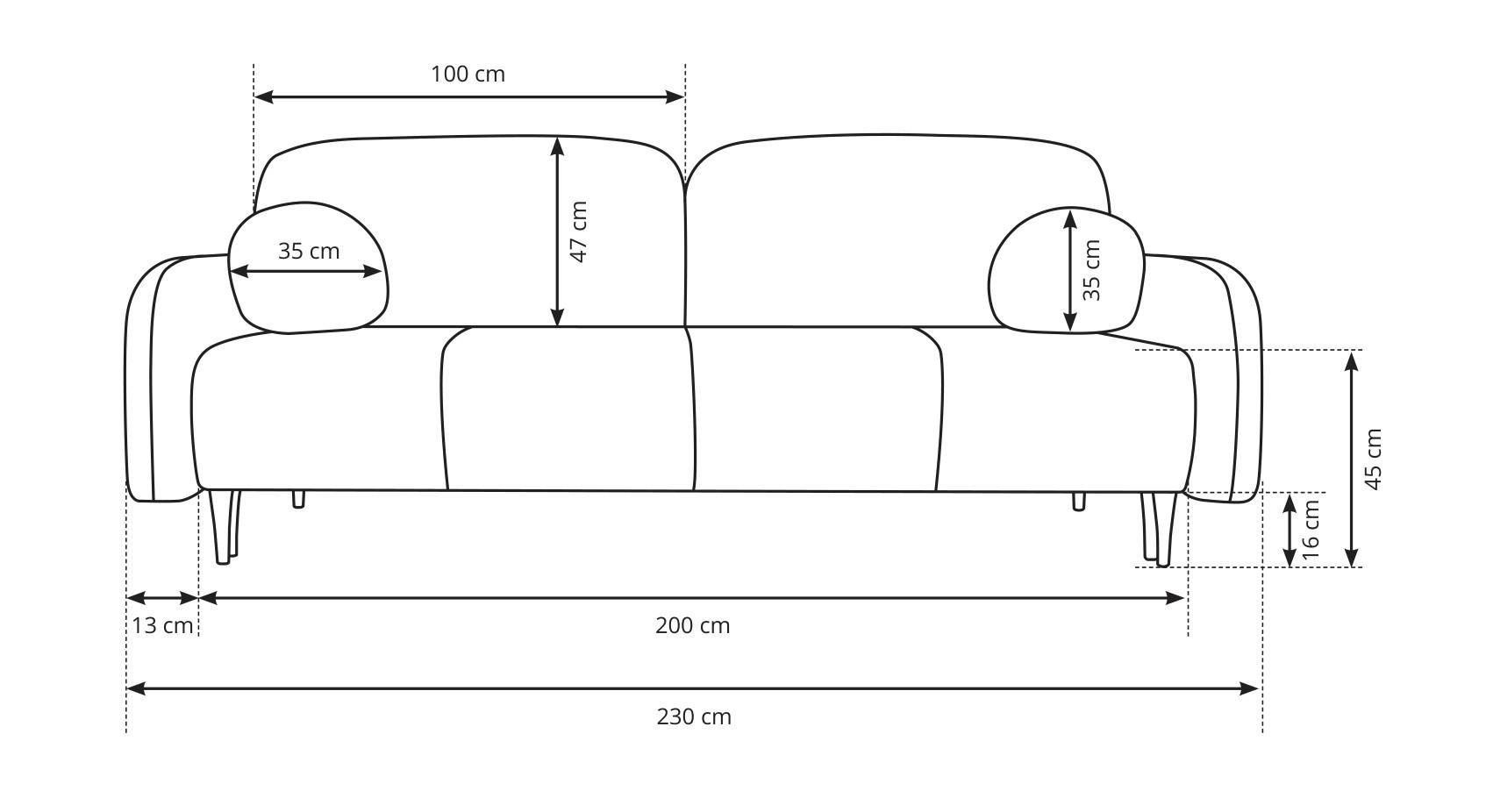Диван раскладной Perfect Home Cloud натуральное дерево ДСП/ткань Elma 10 Розовый (49498) - фото 8