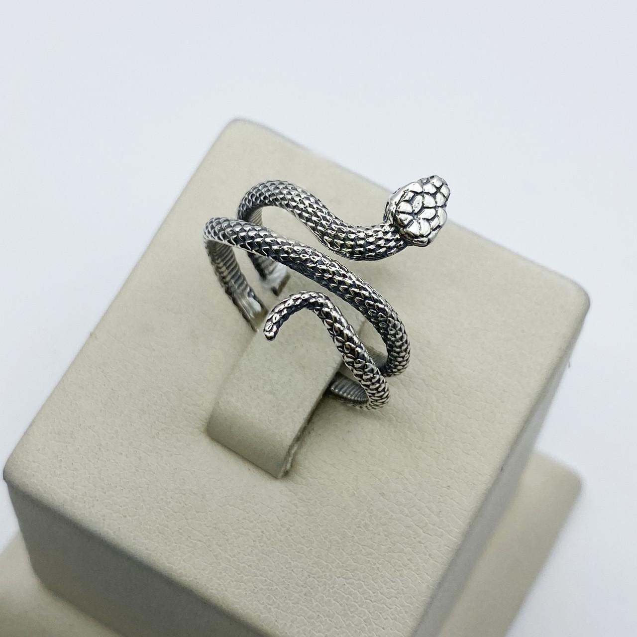 Кольцо серебряное Змея р. 17 4,14 г (1960041876)