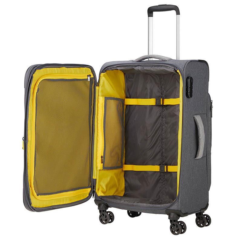 Чемодан на 4 колесах Travelite Nomad 60 л M Anthracite (TL090948-04) - фото 3