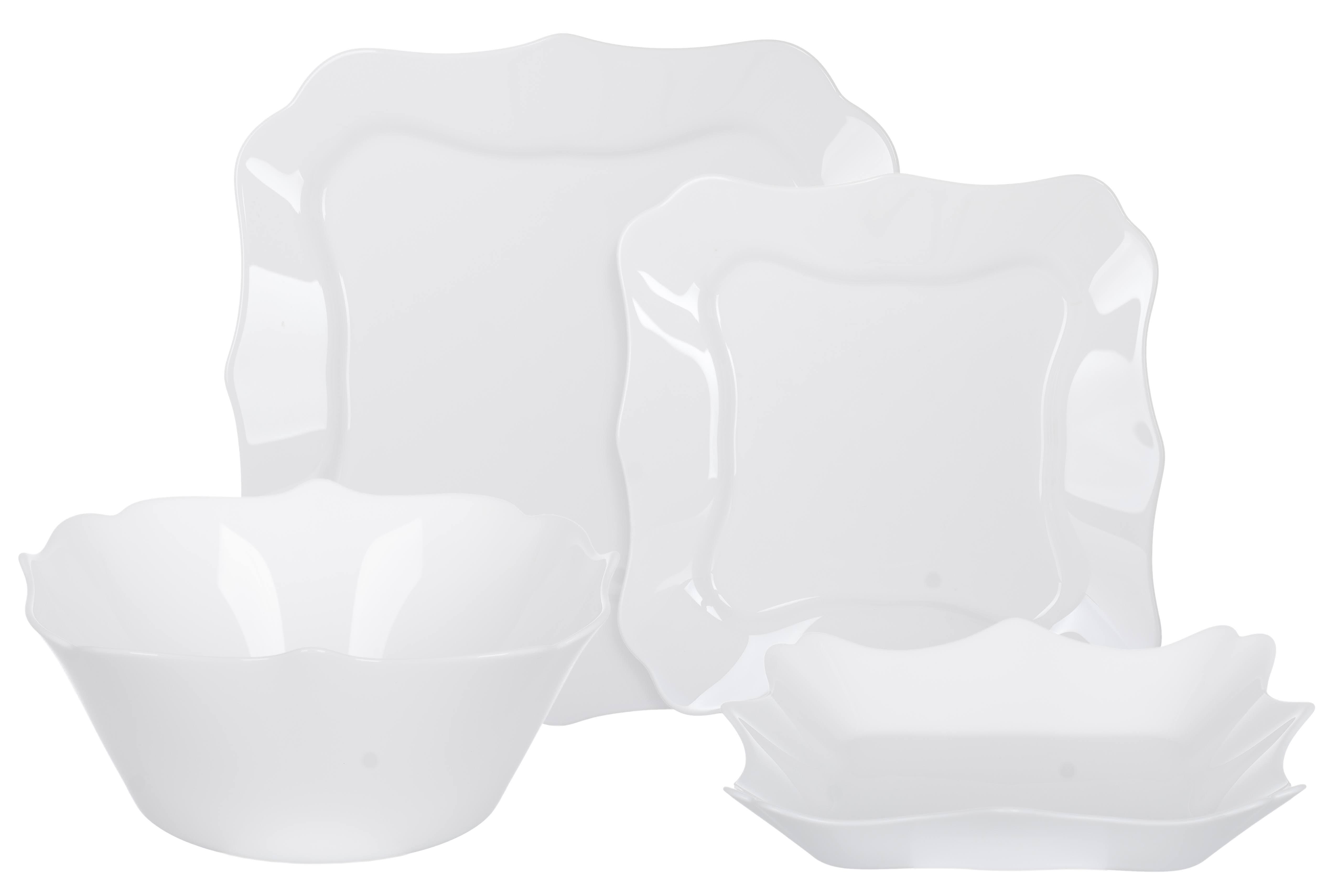 Cервіз столовий Luminarc Authentic White 19 пр. (MLM-E6197)