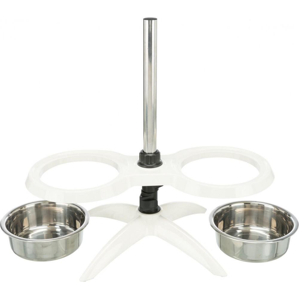 Миска для собак Trixie меламин/металл 2х1,6 л d 21 см Белый (25006) - фото 3 Миска для собак Trixie меламин/металл 2х1,6 л d 21 см Белый (25006) - фото 3