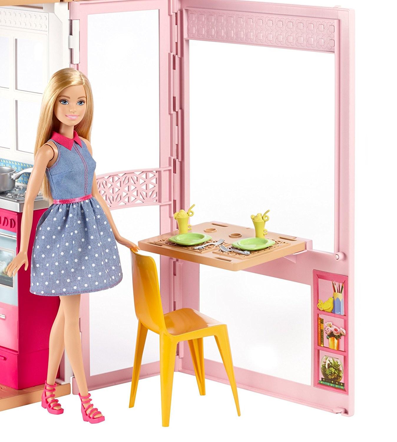 Лялька з будиночком Barbie 2-Story House (BR0110) - фото 6