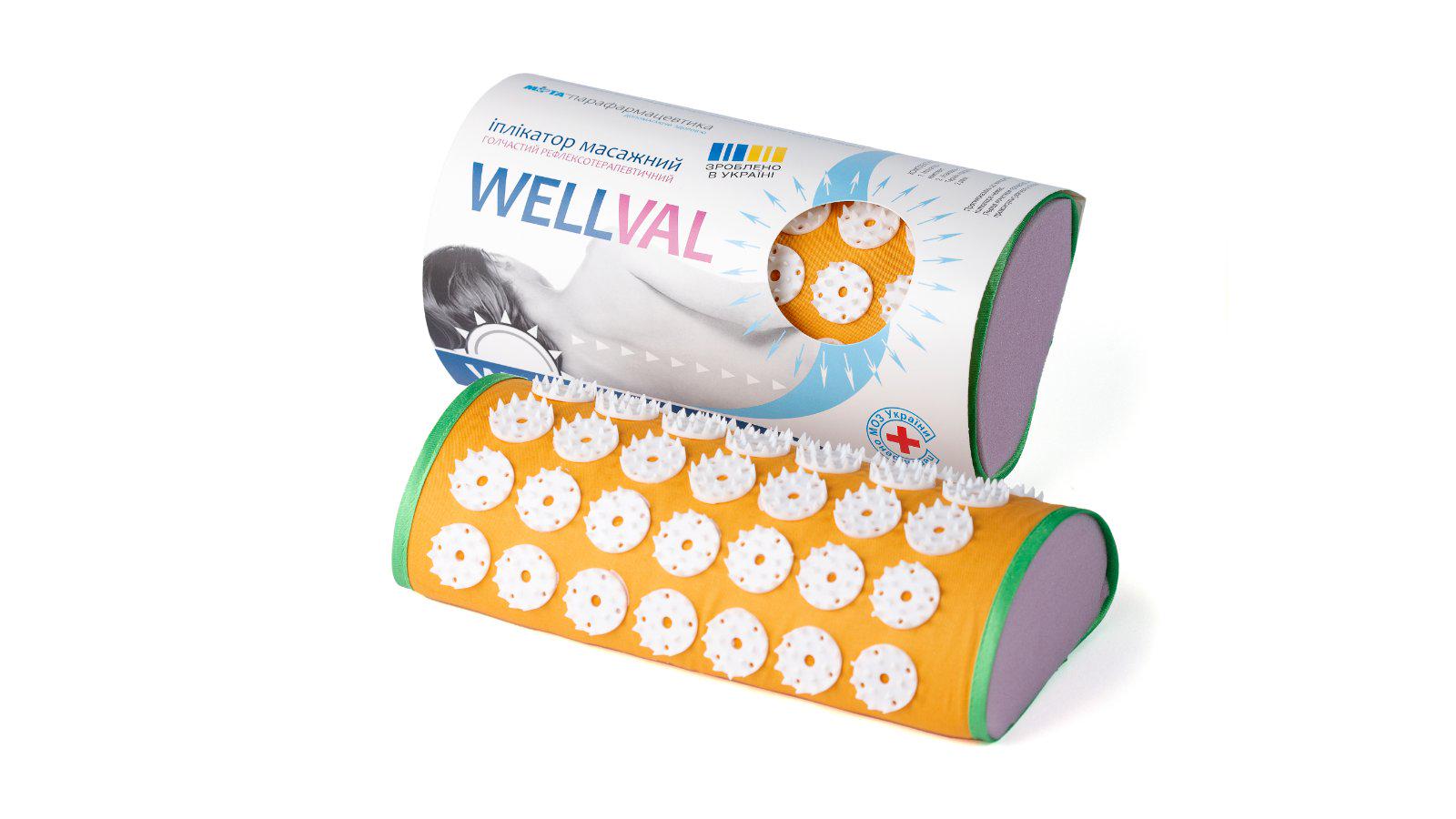 Валик голчастий по типу Іплікатора Кузнєцова 24х12х6 см 35 шт. (1416307515) Валик голчастий по типу Іплікатора Кузнєцова 24х12х6 см 35 шт. (1416307515)