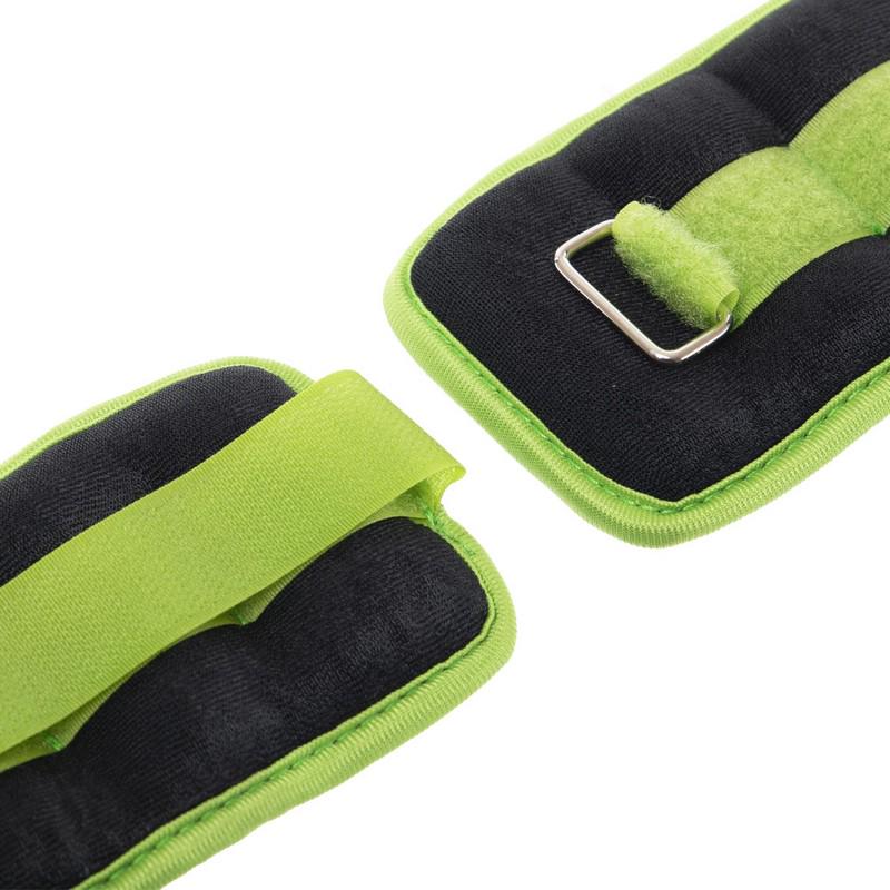 Обтяжувачі-манжети для рук та ніг Zelart Pro 2х0,5 кг Салатовий (FI-2502-1_Салатовый) - фото 4 Обтяжувачі-манжети для рук та ніг Zelart Pro 2х0,5 кг Салатовий (FI-2502-1_Салатовый) - фото 4