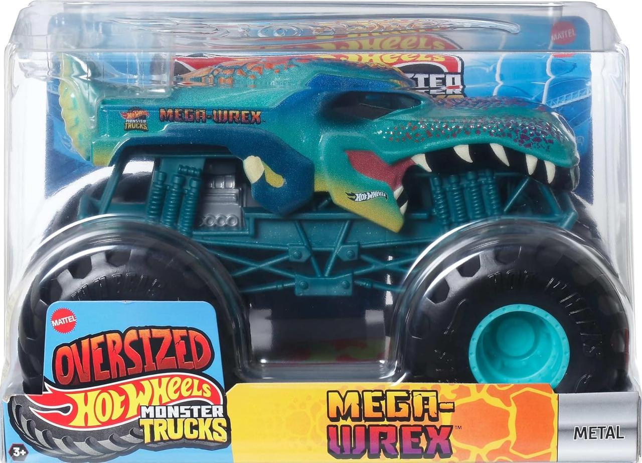 Монстр-трак Hot Wheels Monster Truck Мега-Рекс 1:24 (JDR03)