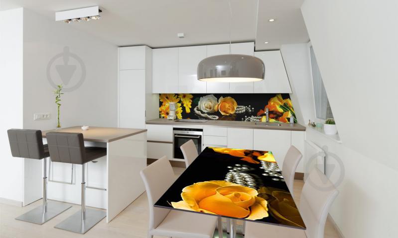 Наклейка виниловая на стол Zatarga «Желтые Каллы» 600х1200 мм Z180577st Наклейка виниловая на стол Zatarga «Желтые Каллы» 600х1200 мм Z180577st