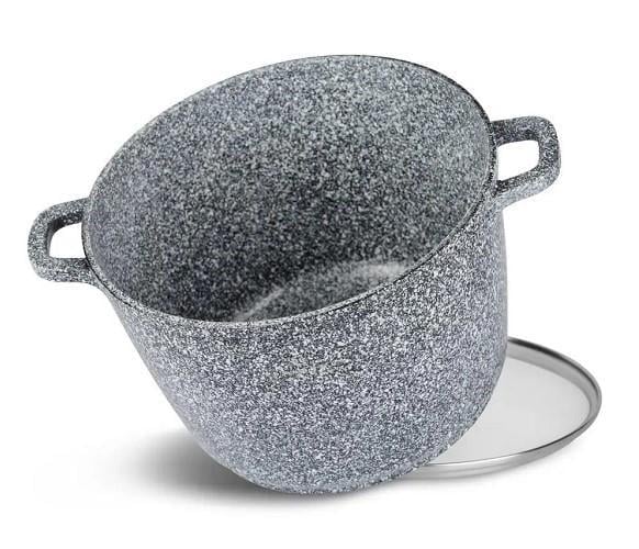 Кастрюля-казан Edenberg EB-8009 с гранитным покрытием и крышкой 10 л 28 см (27922764) - фото 2