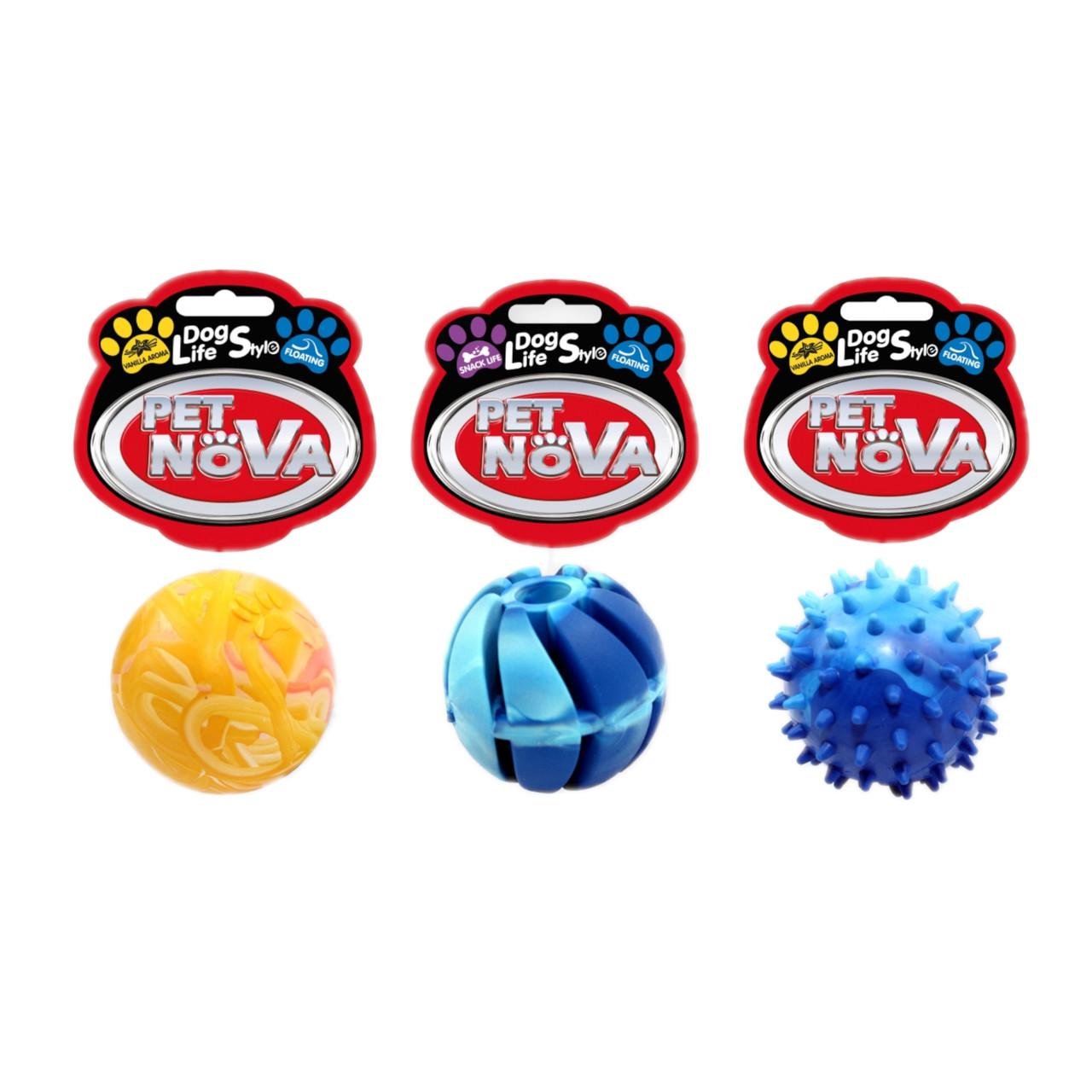 Набор игрушек для собак Pet Nova Игрушечные планеты S (RUB-TOYPLANET-S)