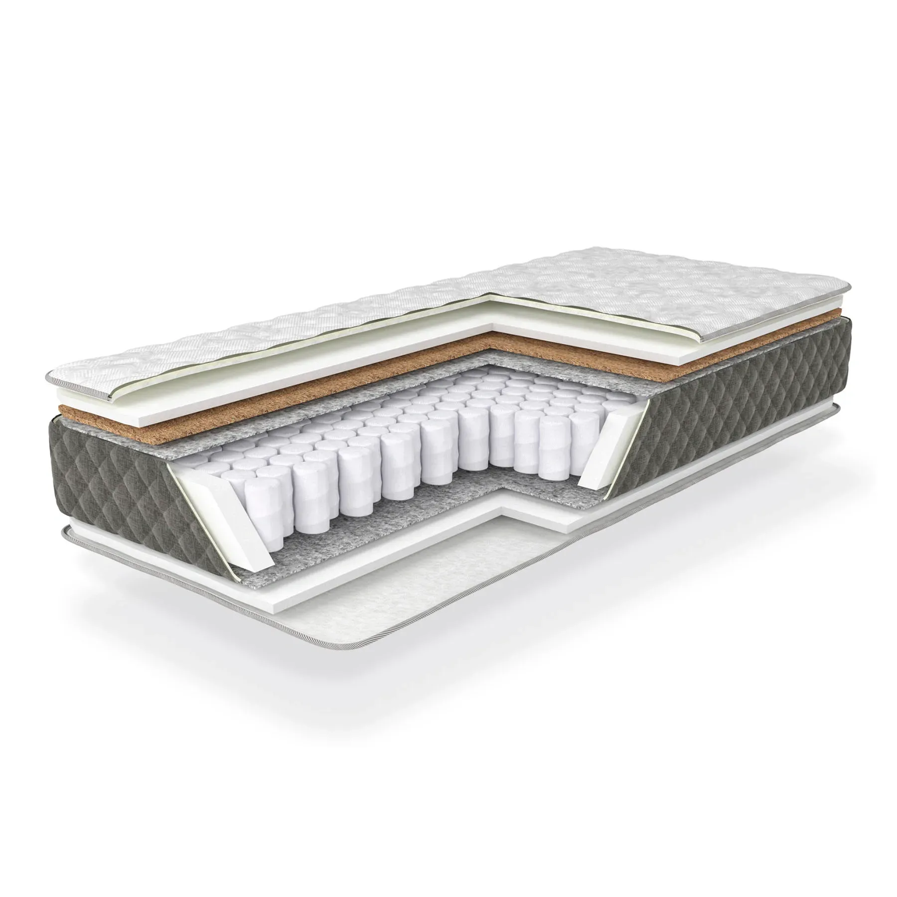 Матрас ортопедический Ларссон на независимых пружинах 1600х2000 см (25446916)