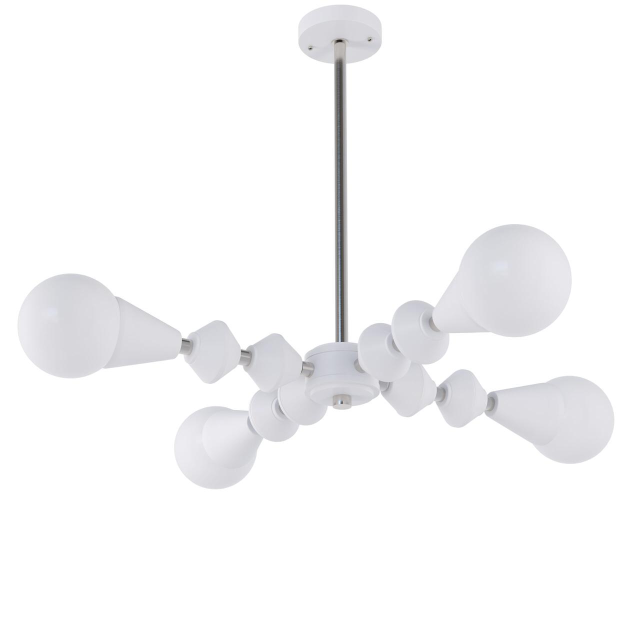 Люстра Pikart Lights Dome V4 24893 Серебряный/Белый (1692308240)