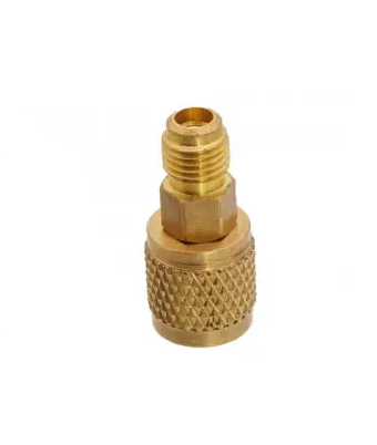 Переходник для заправки фреона R410 1/4 + 5/16 SAE для кондиционеров (ZP-09.RF20G14QX) Переходник для заправки фреона R410 1/4 + 5/16 SAE для кондиционеров (ZP-09.RF20G14QX)